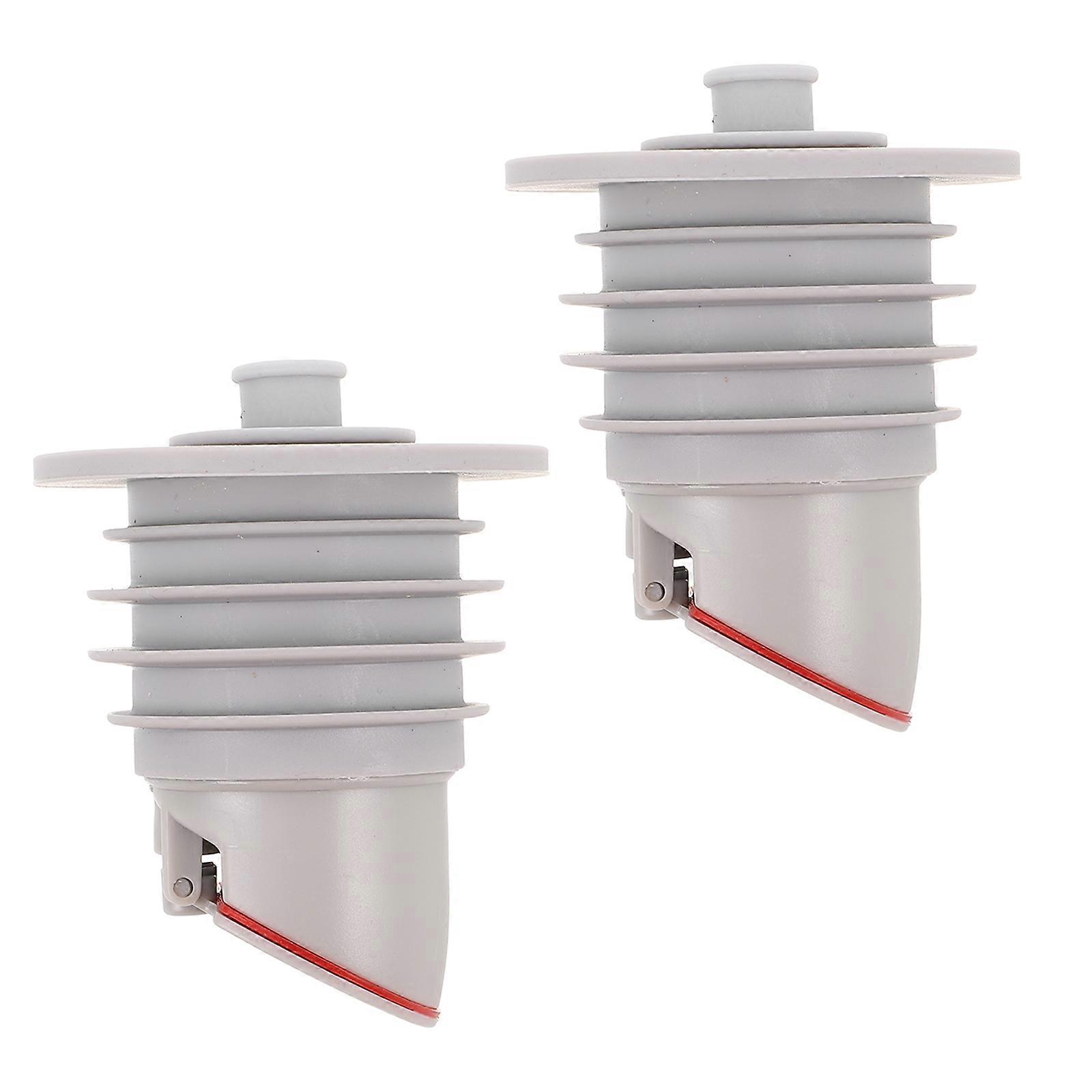 Stop Valve Drain Valve for Bathroom and Kitchen Anti Backflow 2Pcs