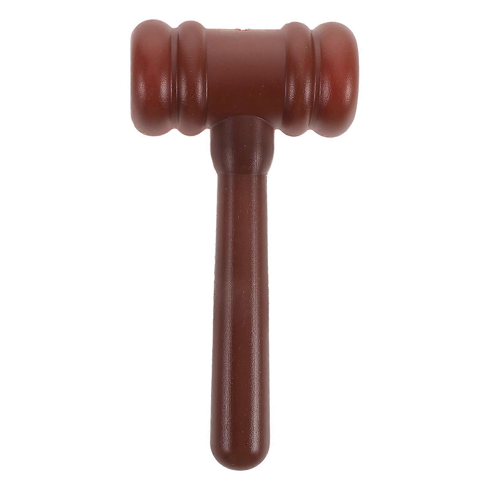 Gavel Toy Judge Hammer Imaginative Play For Kids Realistic Design 20.00X9.50X5.00cm 1Pack