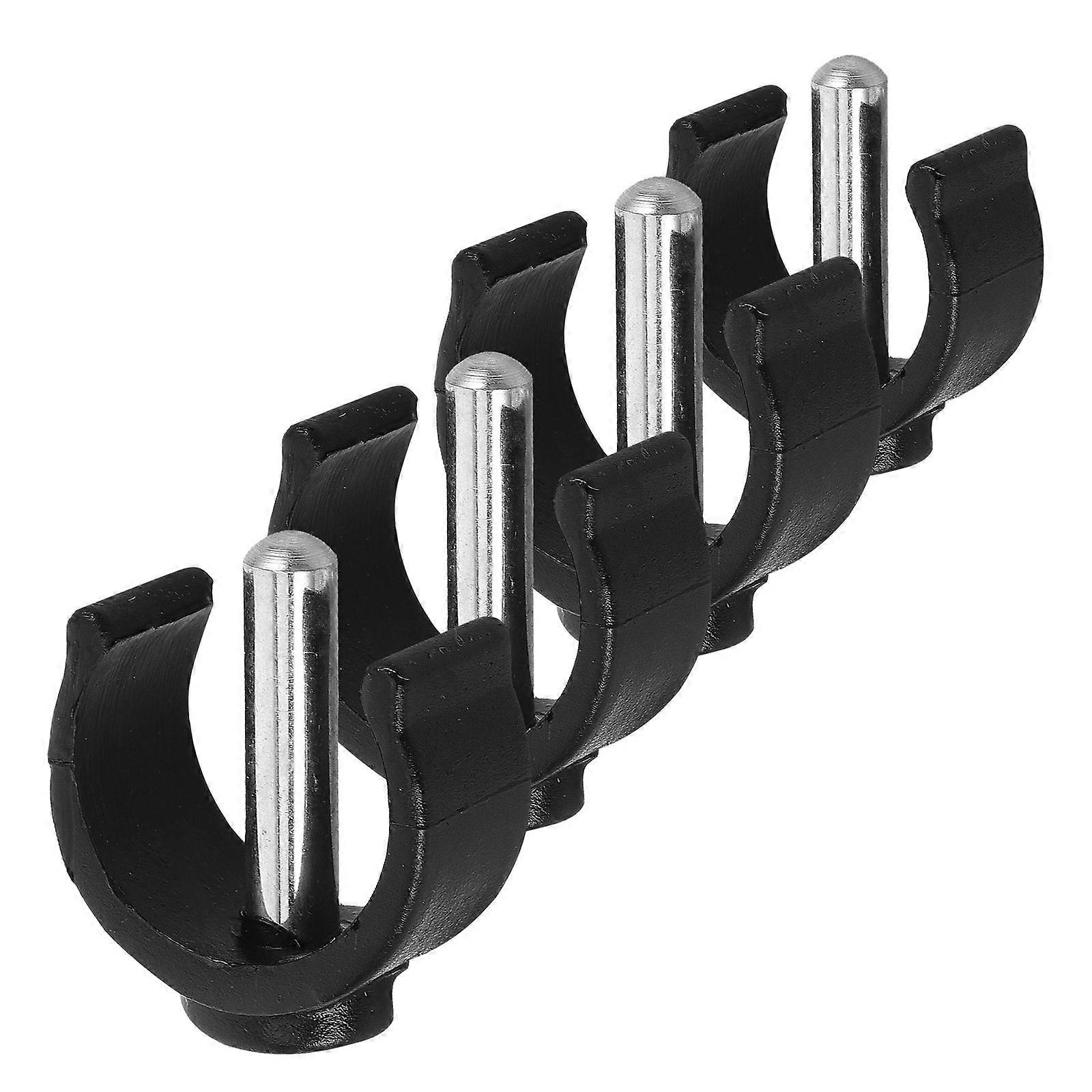 Assistive Walker Accessories C-Shape Clamp Clips for Crutch Use 4Pcs