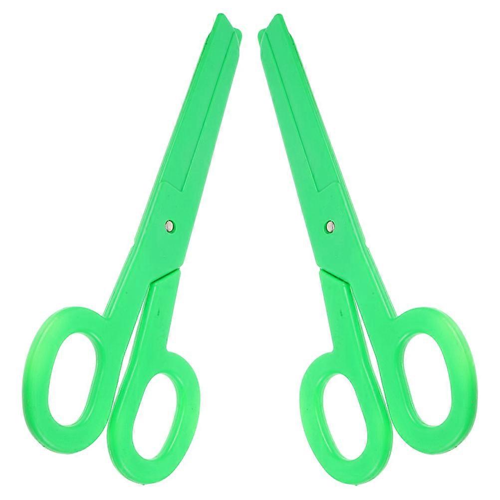 Giant Clown Scissors Plastic Costume Accessory for Decoration 2Pcs