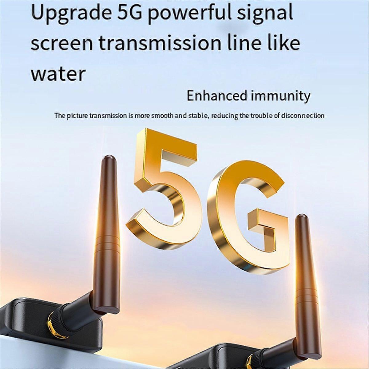  1080P -Compatible Wireless Transmitter Receiver Extender