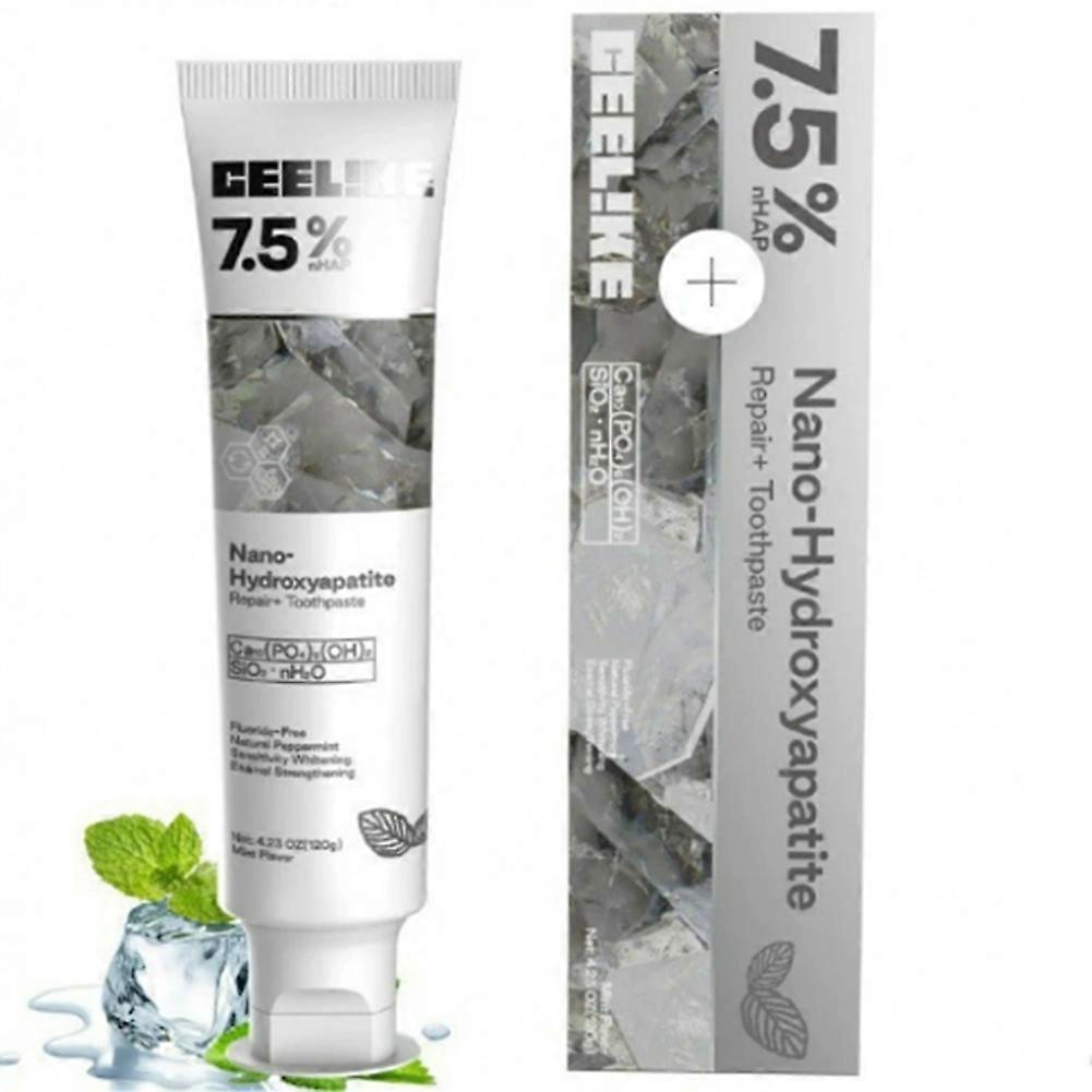 Fluoride-Free Toothpaste for Whiter Teeth Mineralization Cool Mints Hydroxyapatite Toothpaste for Sensitive Teeth