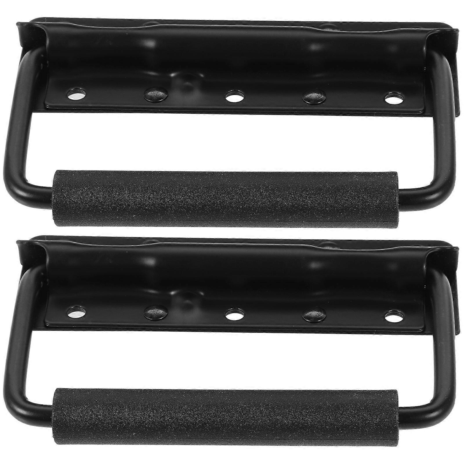 2 stk fjærbelastede dropphåndtak Brysthåndtak i metall Overflatemonterte veskehåndtak