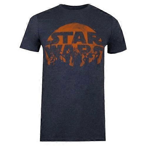 Star Wars Mens Sunset Cotton T-Shirt