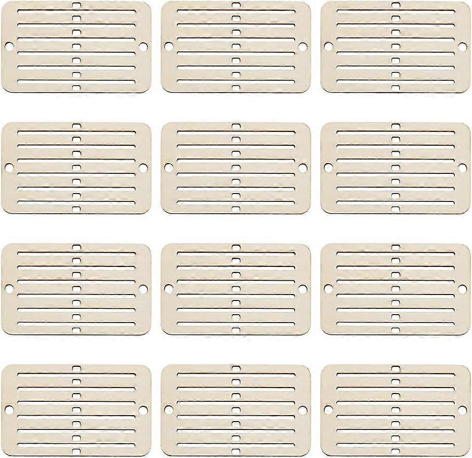 12PCS Wooden Weaving Heddle Loom Weaving Tools for Loom Mini Heddle Loom Backstrap Weaving Loom Darning Loom Scarf Weaving Loom for Bracelet Bag Belt 