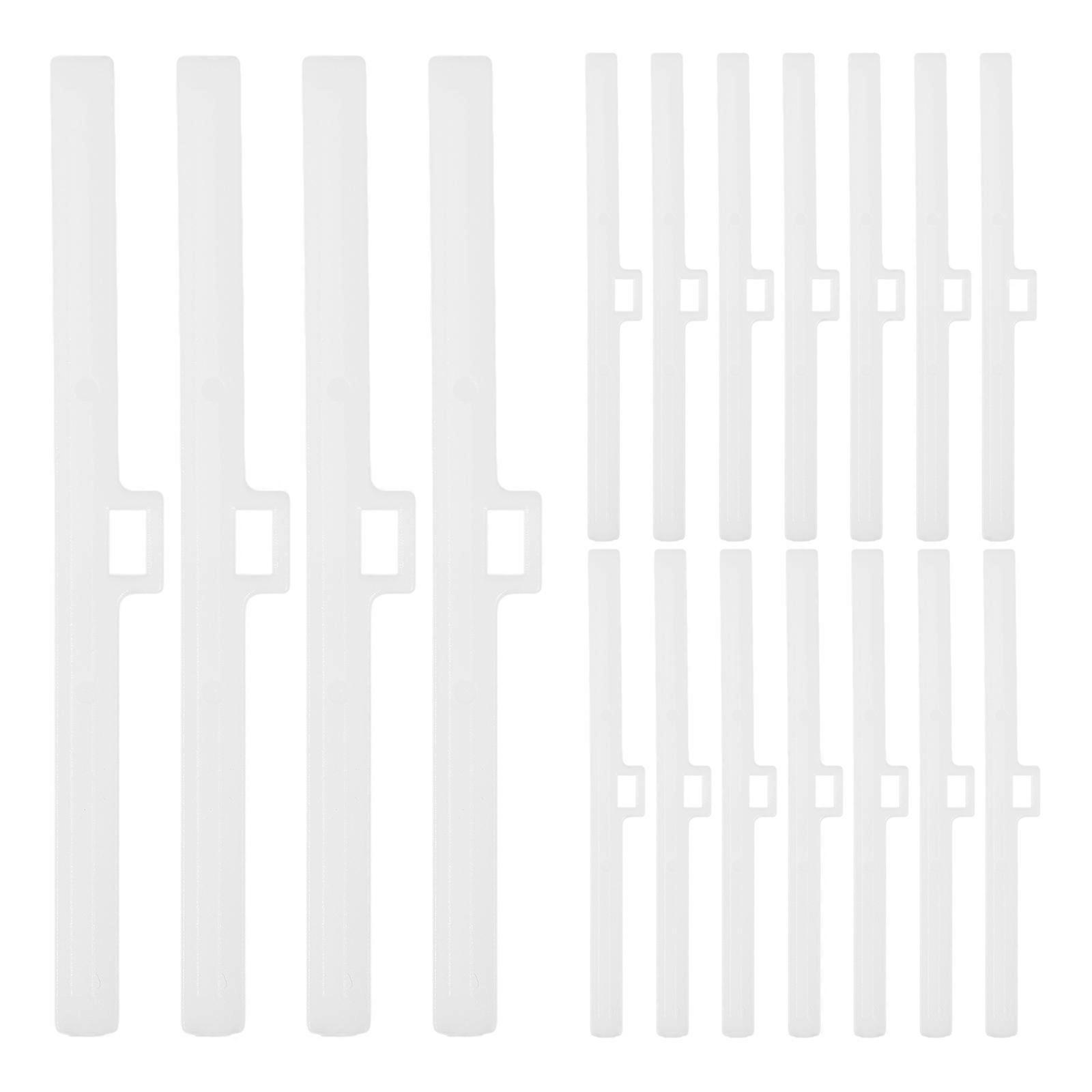 Single Hole Hanging Vertical Blind Slat Holders for Window Blinds 30Pcs