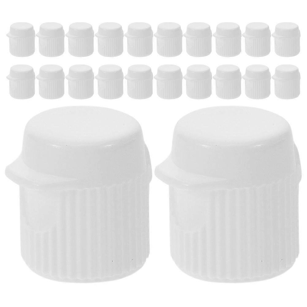 Toothpaste Cap Durable Plastic Flip Cap for Toothpaste Tube 100Pcs