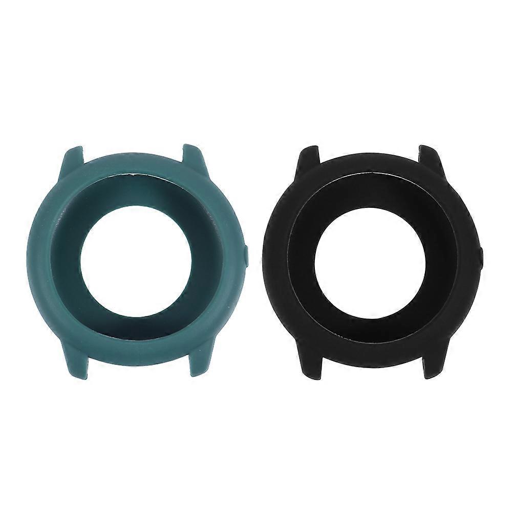 Smartwatch Protective Case Silicone Cover for 2Pcs Assorted Color