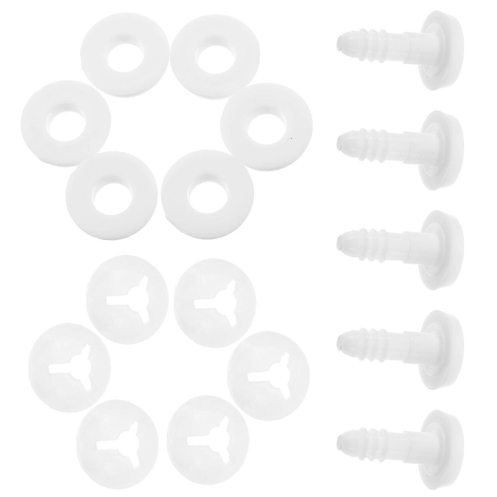 Doll Making Supplies Plastic Joints for DIY Crafts 100Sets