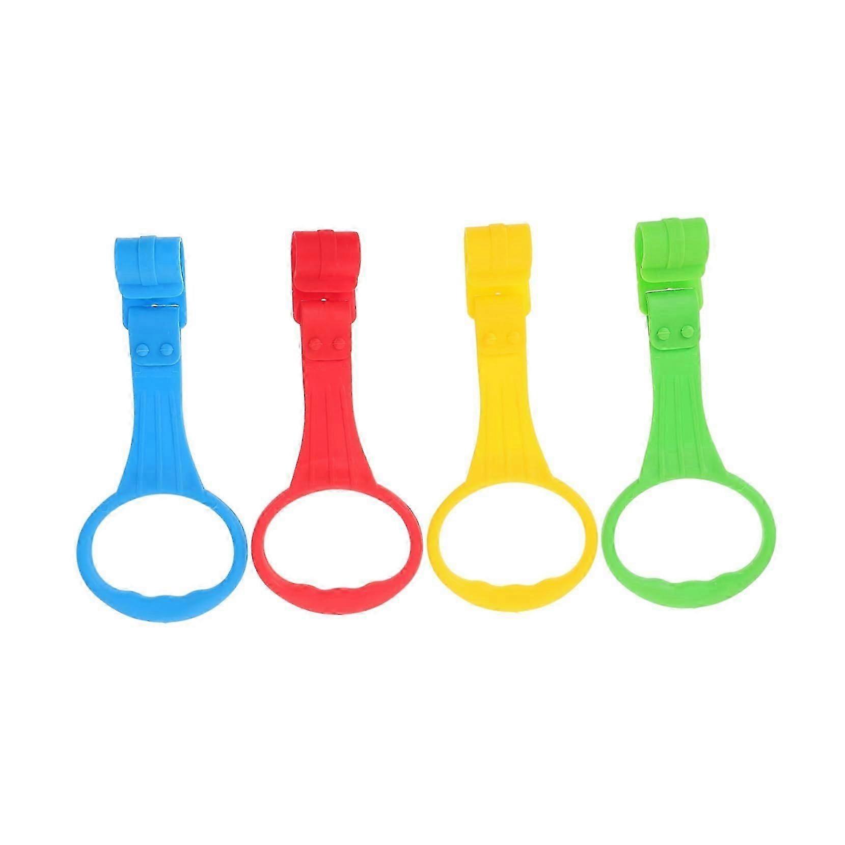 Pull Rings 4Piece For StandUp Support, Walking Assist Tools, Lightweight, Educational Design For Early Learning