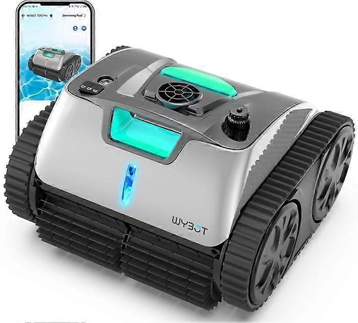Robot de piscine sans fil Wybot C1 Pro avec application - Intelligent, puissant et efficace