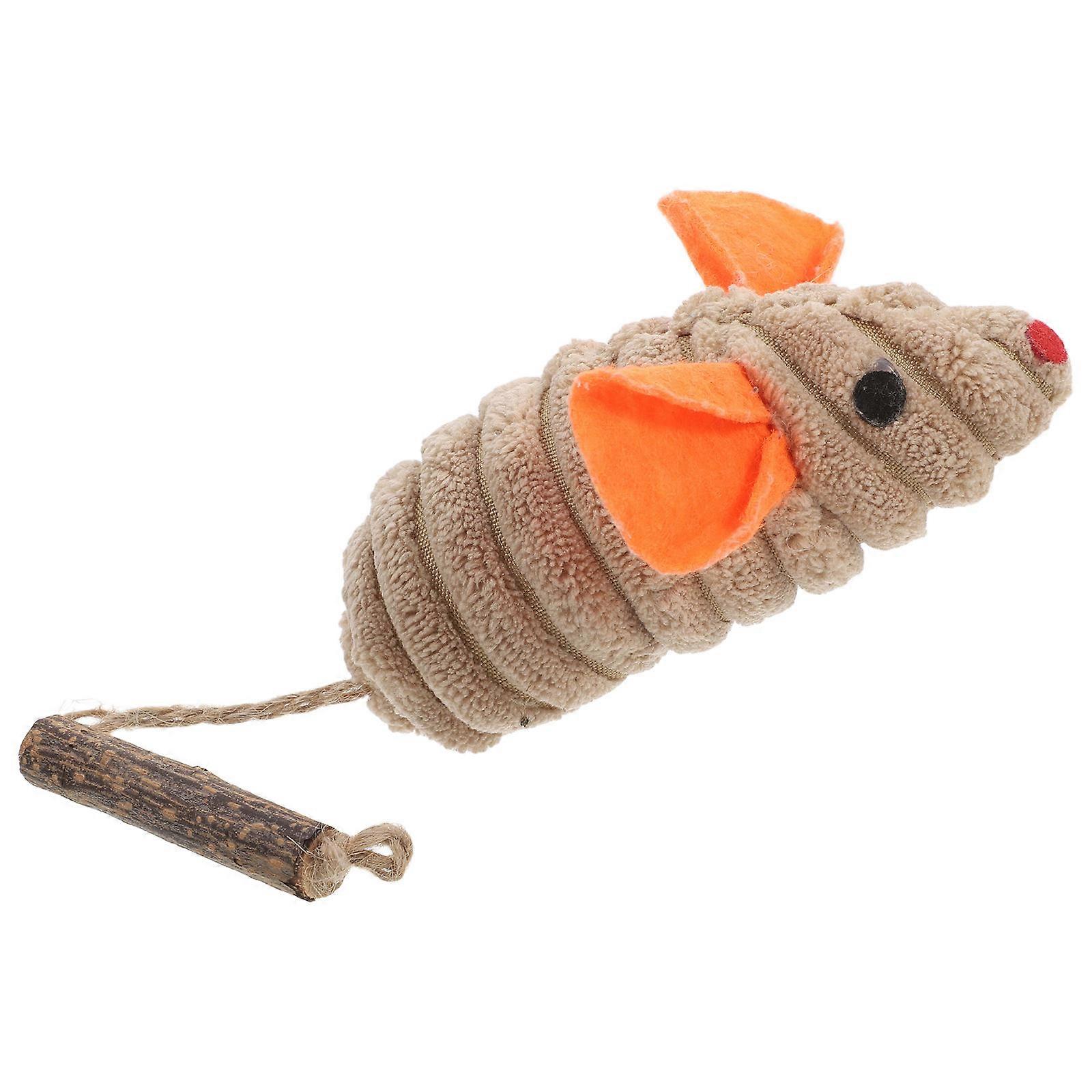 Mouse Toy for Cat Interactive Play Catnip Indoor Kitten Chew Toy