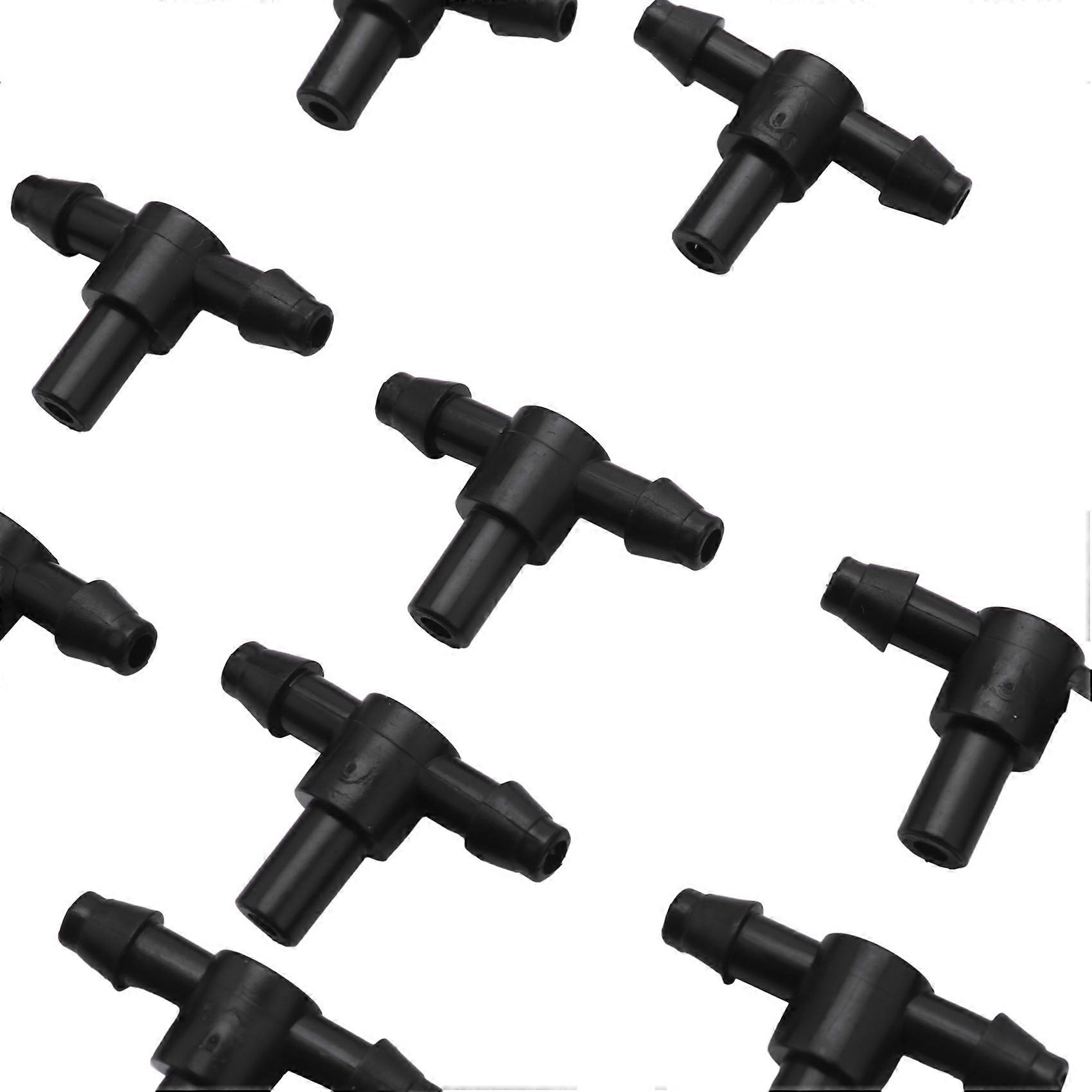 200Pcs(100 Pairs)Garden Irrigation Kit Adjustable Atomization Dripper Atomization Connection Tee Joint Irrigation Kit