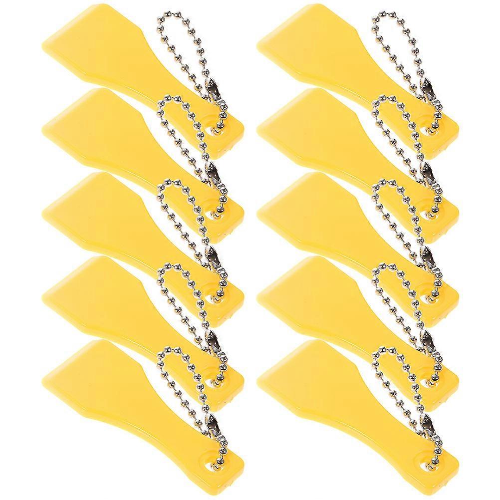 Yellow Ticket Scratcher for Scraping 20Pcs Plastic Multi-Purpose Tool