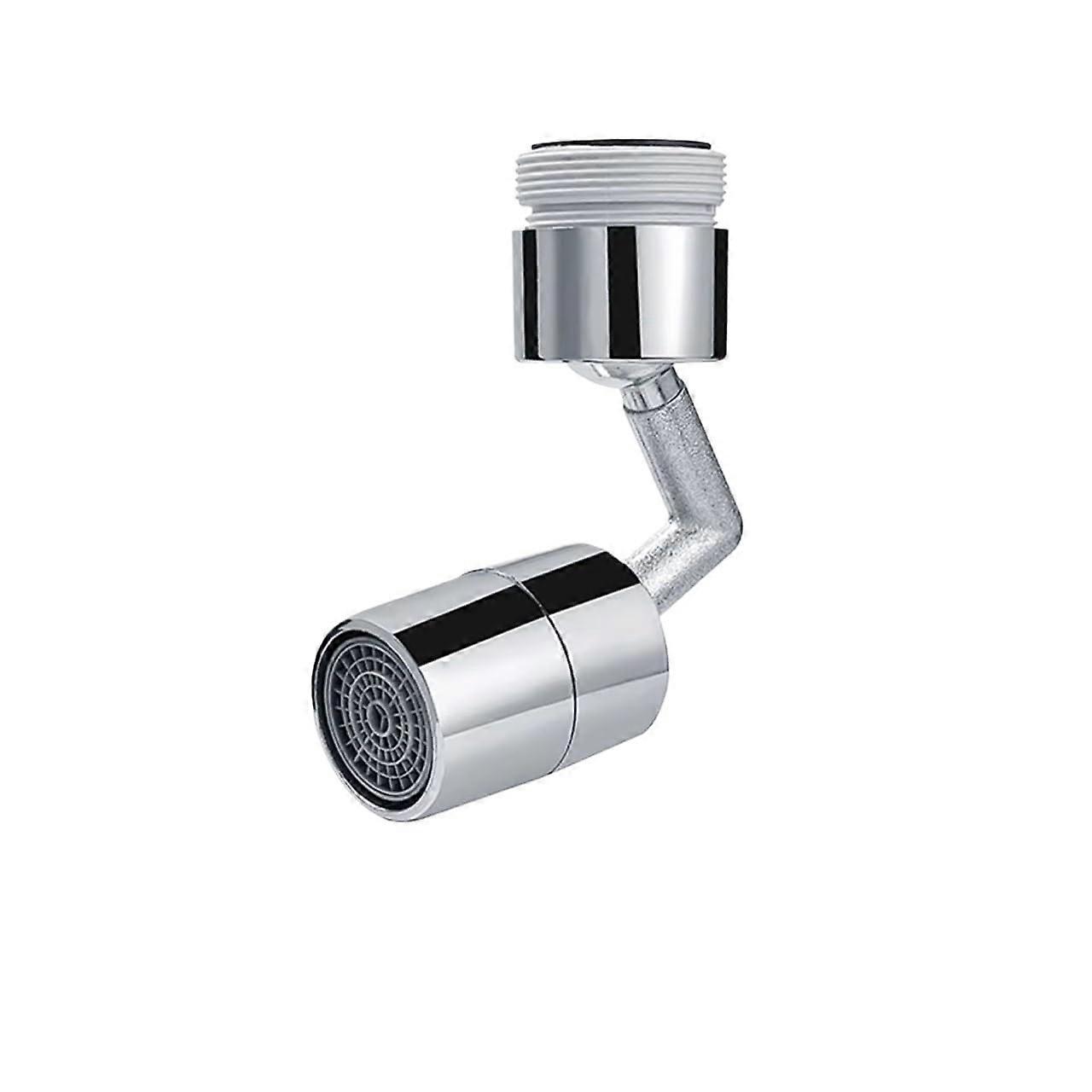 720 Degree Rotating Faucet Aerator with SplashProof Flow for Kitchen Sink, Universal Swivel Tap Adapter 1PC