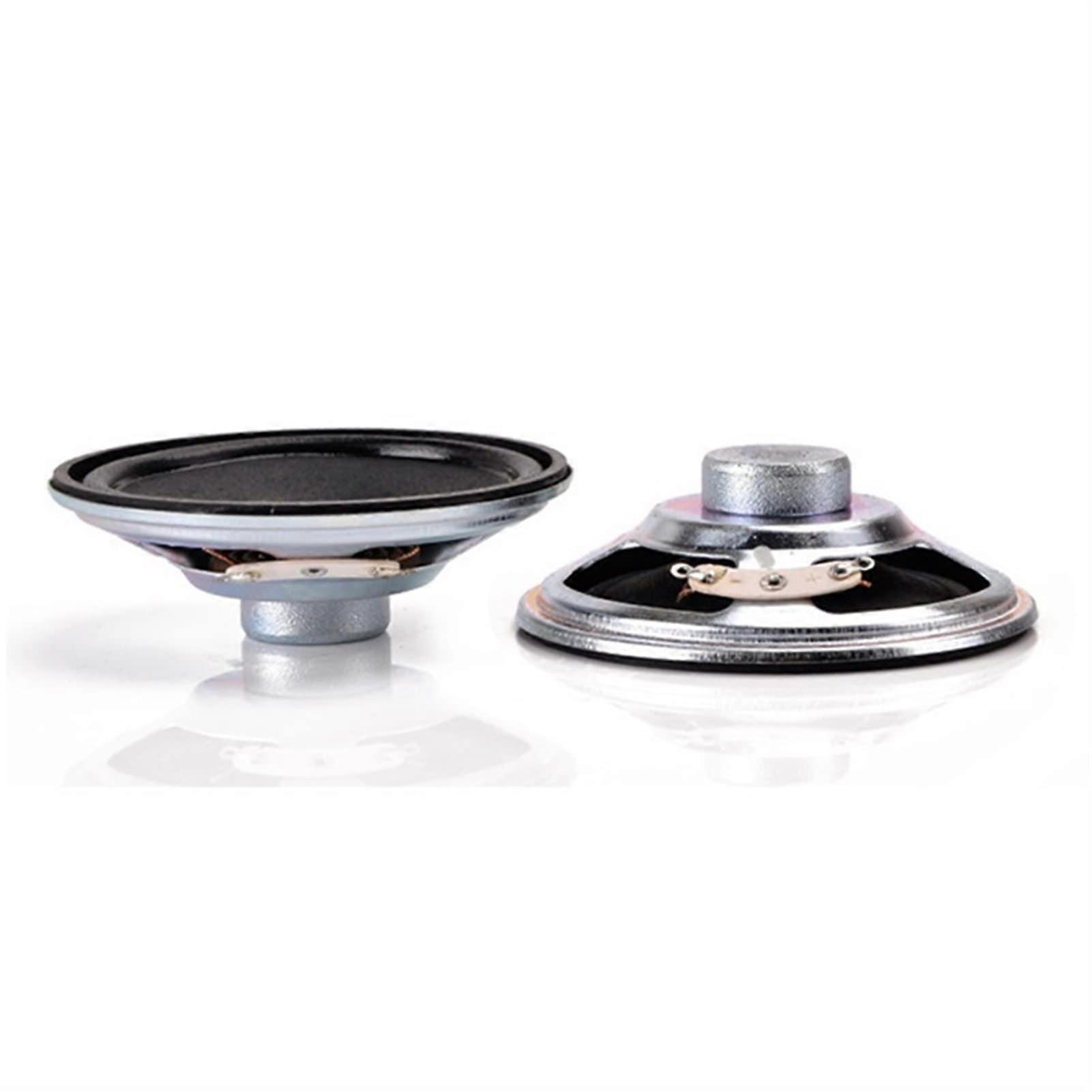 2Pcs 3 Inch Midrange Speaker 13 Core 2 Ohm 5W Cloth Edge Loudspeaker Round Computer TV Speaker For PC Bookshelf Speaker