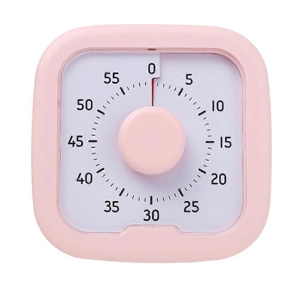 Silent Visual Timer 60-Minute Stopwatch Alarm Clock Countdown Timer Visualization with Stand Kitchen Cooking Timer Indoor