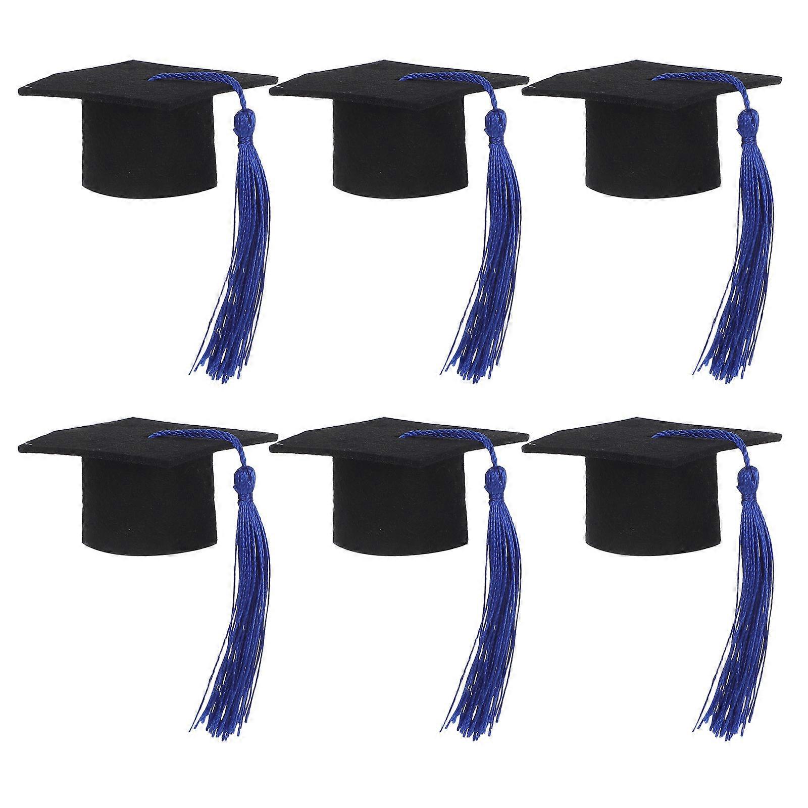 Mini Doctoral Cap Tassel Cover for Graduation 18Pcs