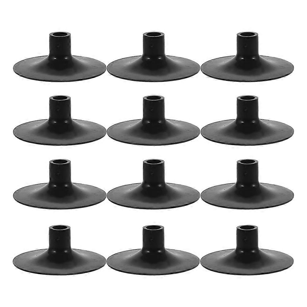 Children's Rubber Arrow Tips for Bow Practice 15Pcs Black Set