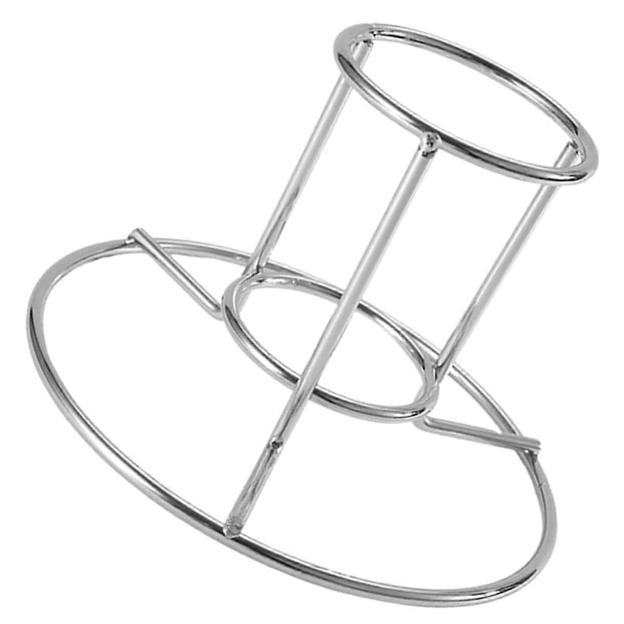 Stainless Steel Foldable Chicken Roaster Rack for BBQ and Turkey Roasting Grill Camping