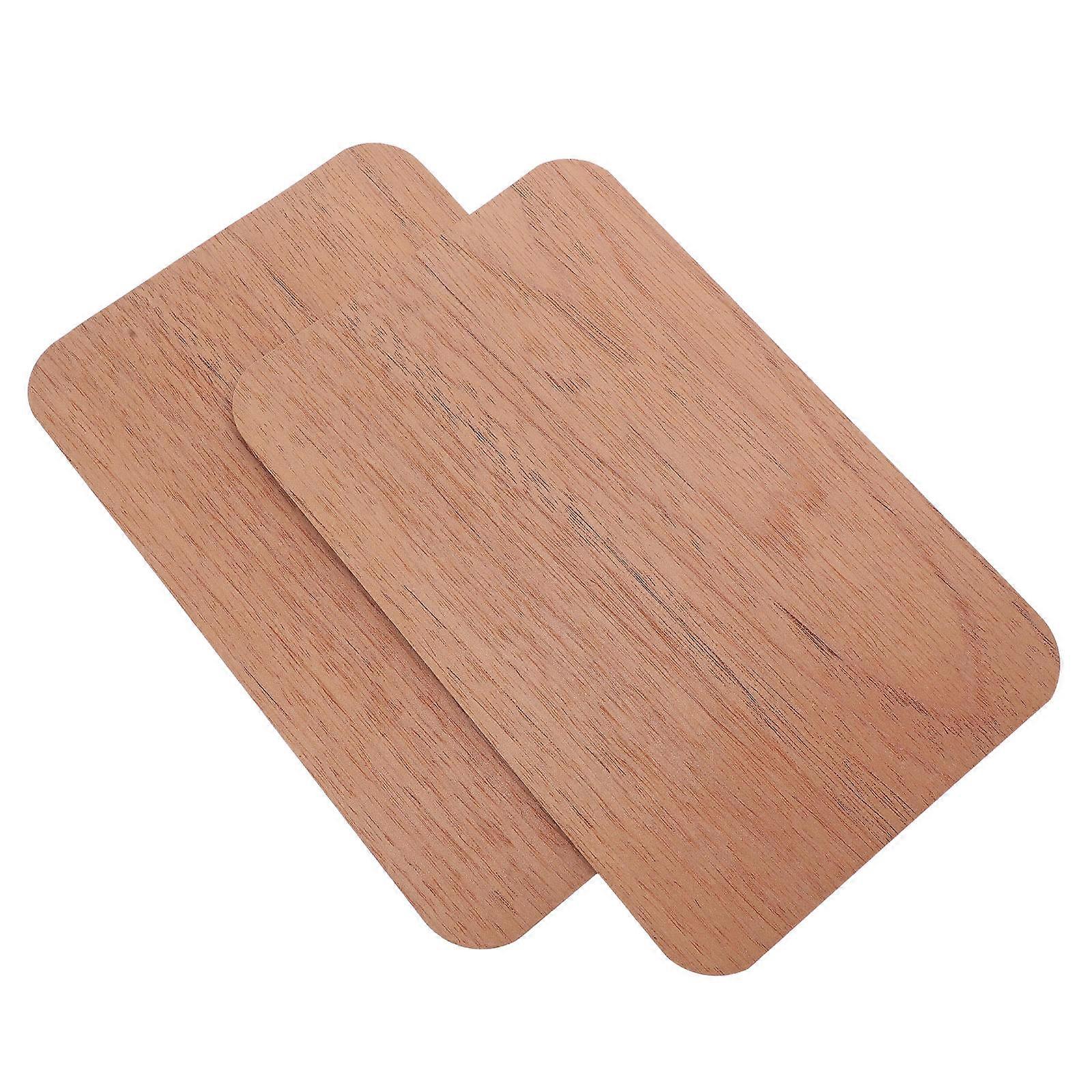 Spanish Cedar Sheets for Cigar Humidors Natural Wood Storage Accessories in Light Brown Color Large Size 2 Pieces