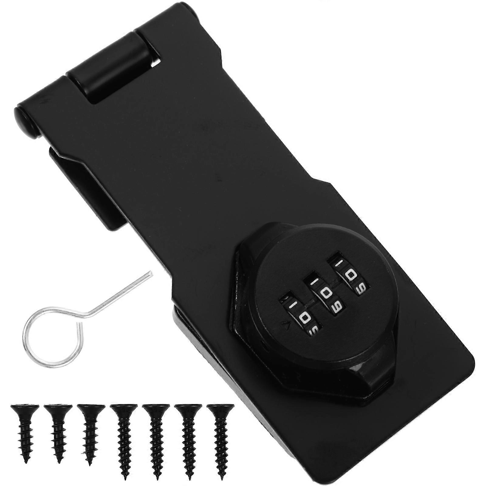 Password Coded Drawer Lock Ideal For Office Use 5.5X2X1.1In Security Locking 1Set