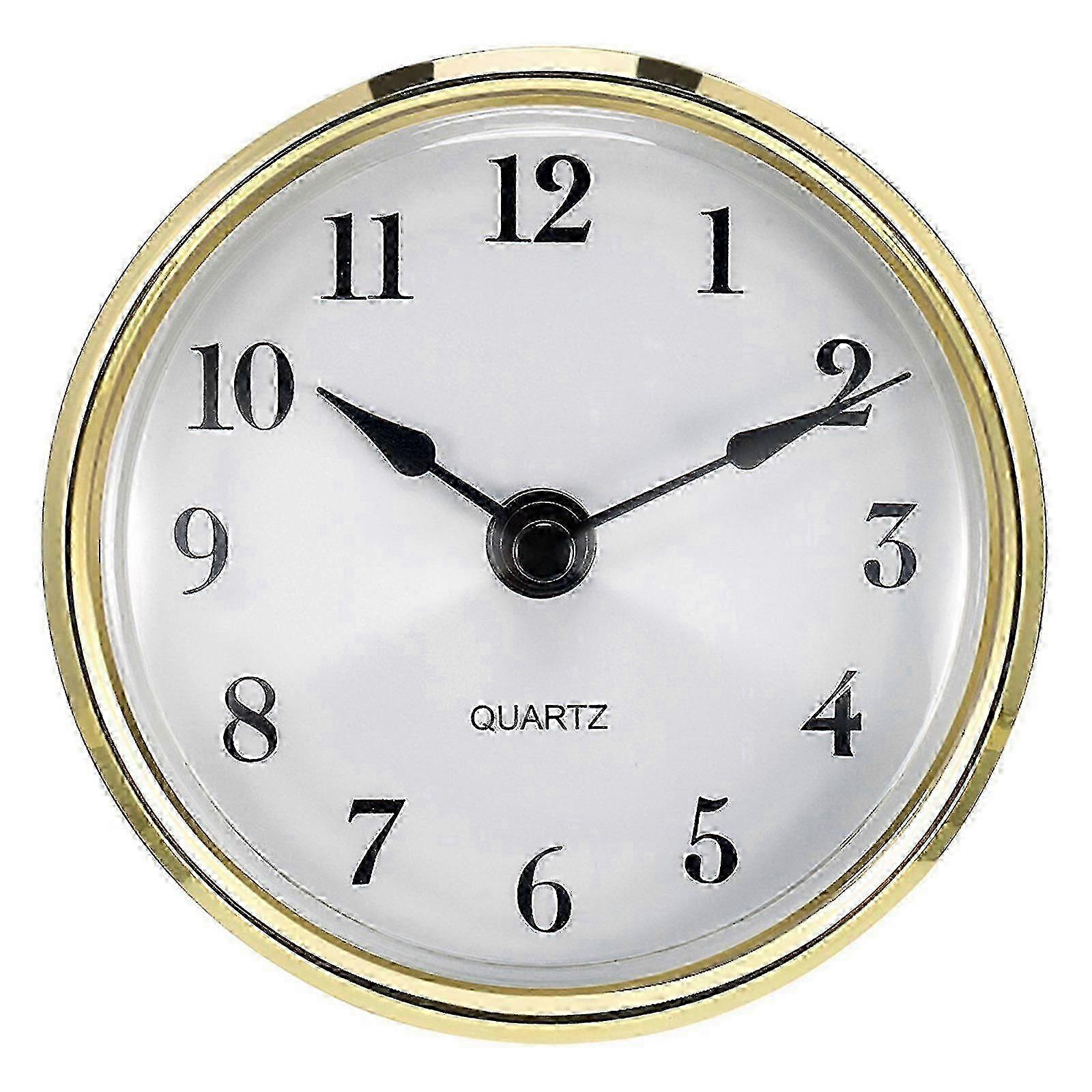 25-26 Classic Clock Craft Insert Clocks Movement Quartz Diameter 80mm Number