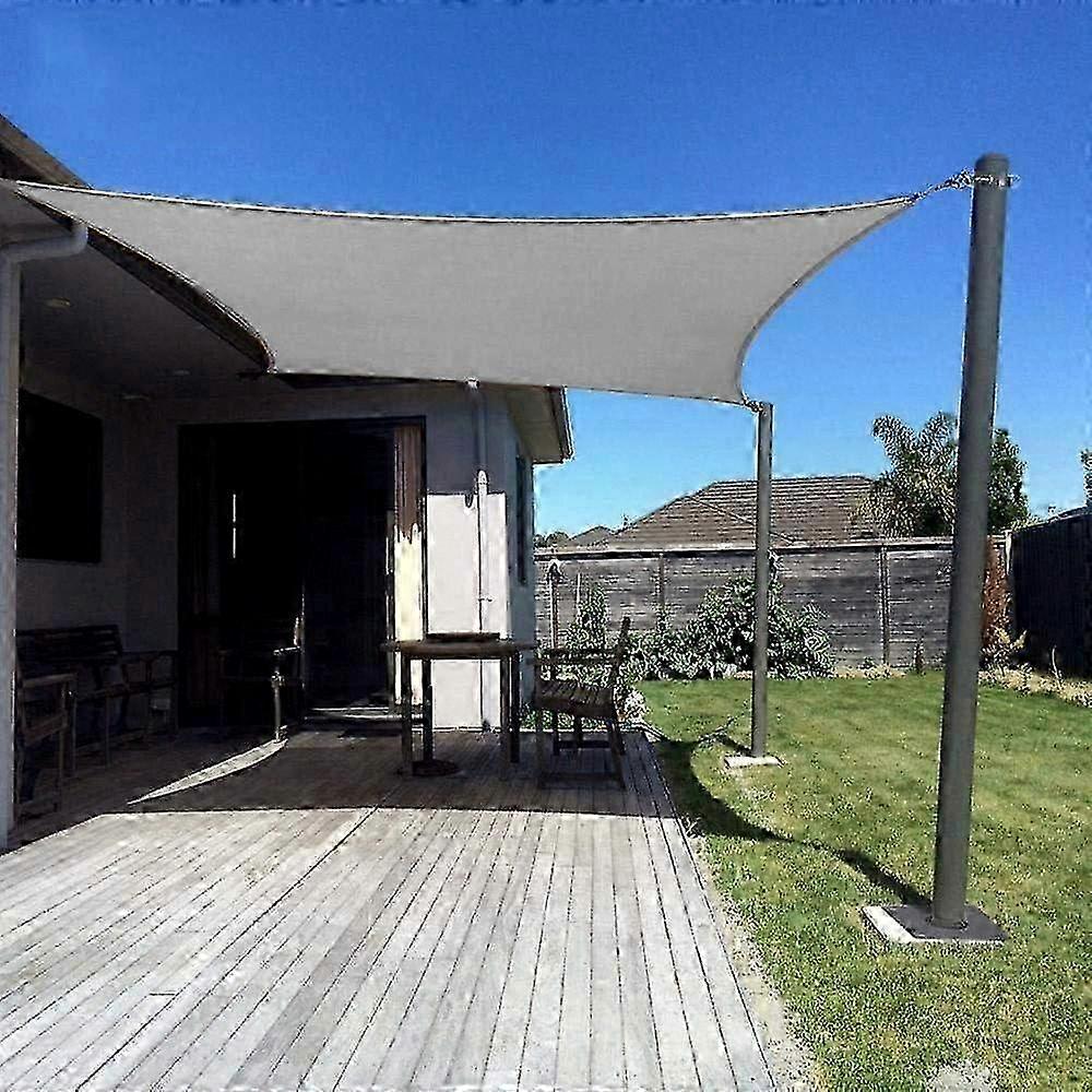 Sun Shade Awning Set with Ties Waterproof Rectangle Polyester Cover 2025