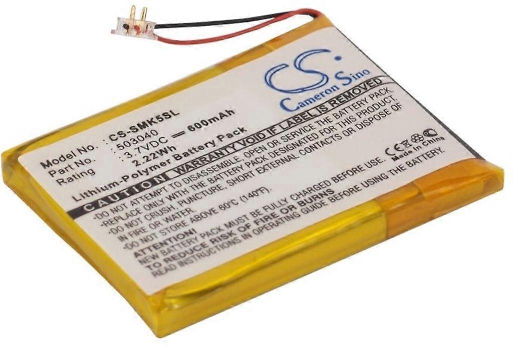 Battery for Samsung YP-K5 mm