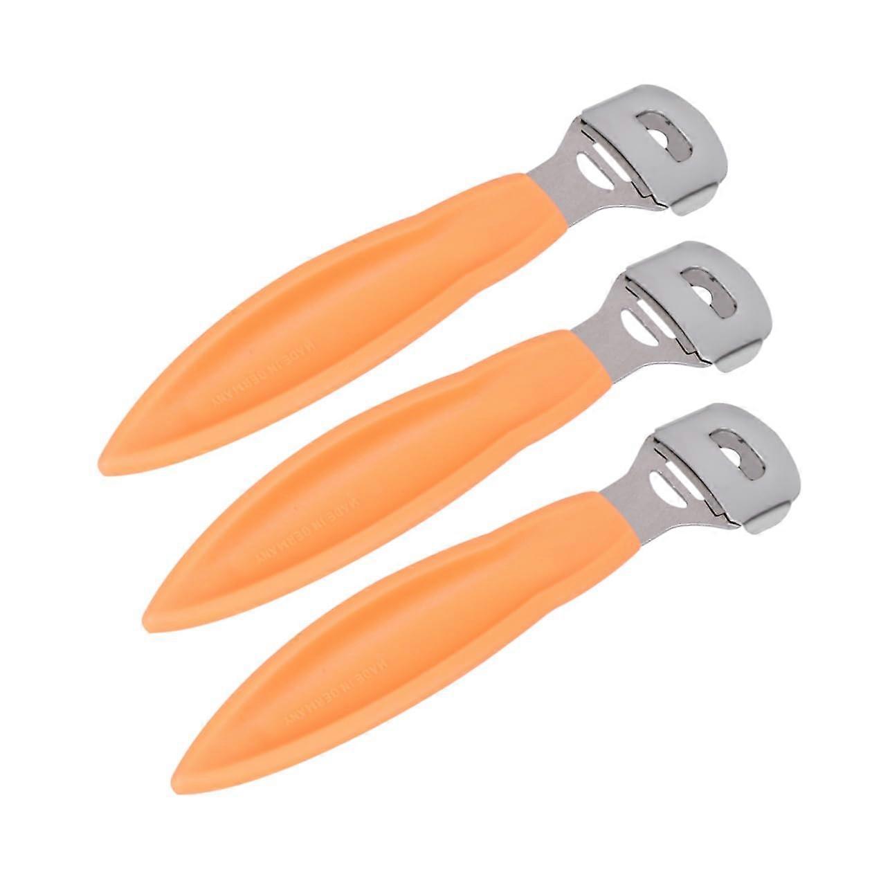 3pcs Foot Callus Remover Pedicure Shaver with Replaceable Head and NonSlip Grip