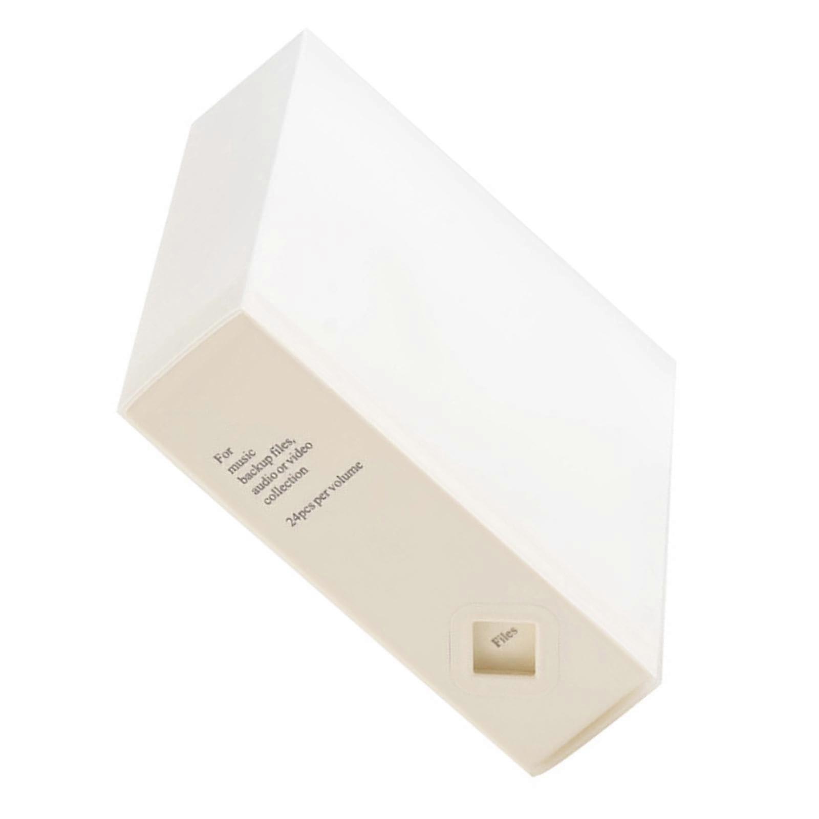 24 Disc CD Storage Case for Car with Scratch and Dust Protection