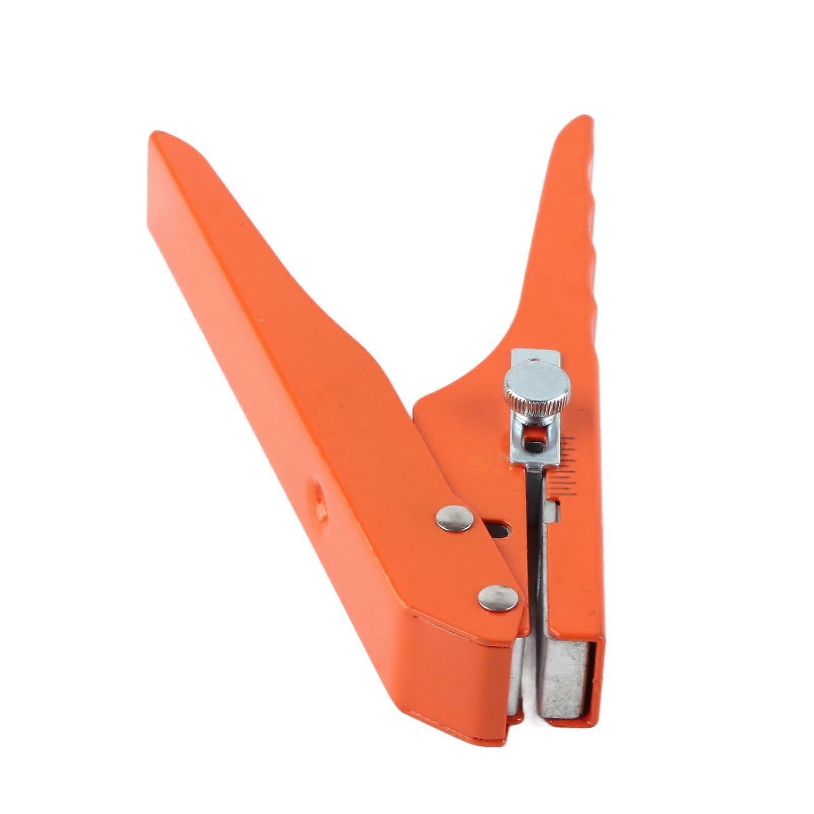 8mm Single Hole Puncher with Ergonomic Labor Saving Grip for Paper and Plastic