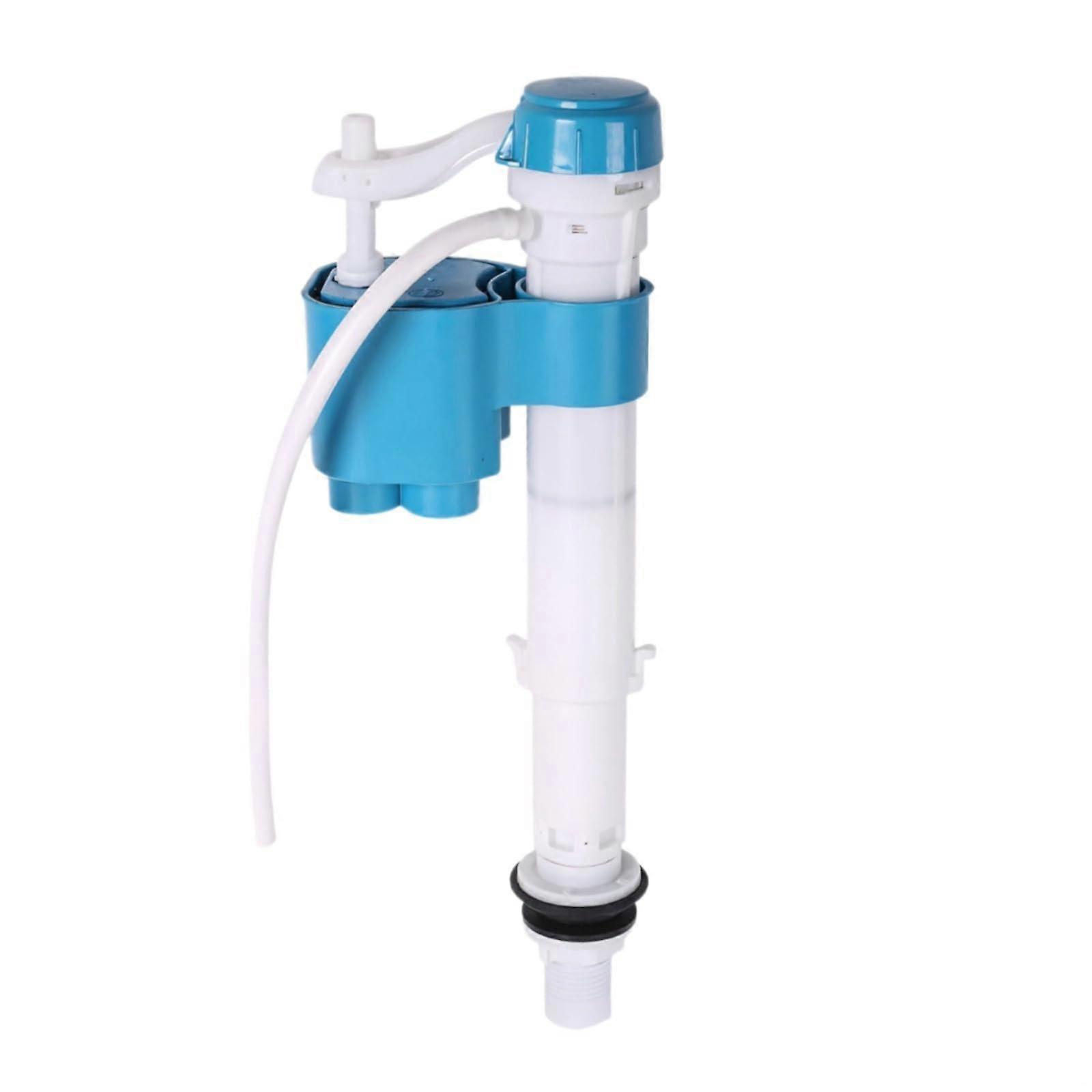 Adjustable Toilet Fill Valve with Float Ball, Quiet LeakProof Design, AntiSiphon, Easy Install