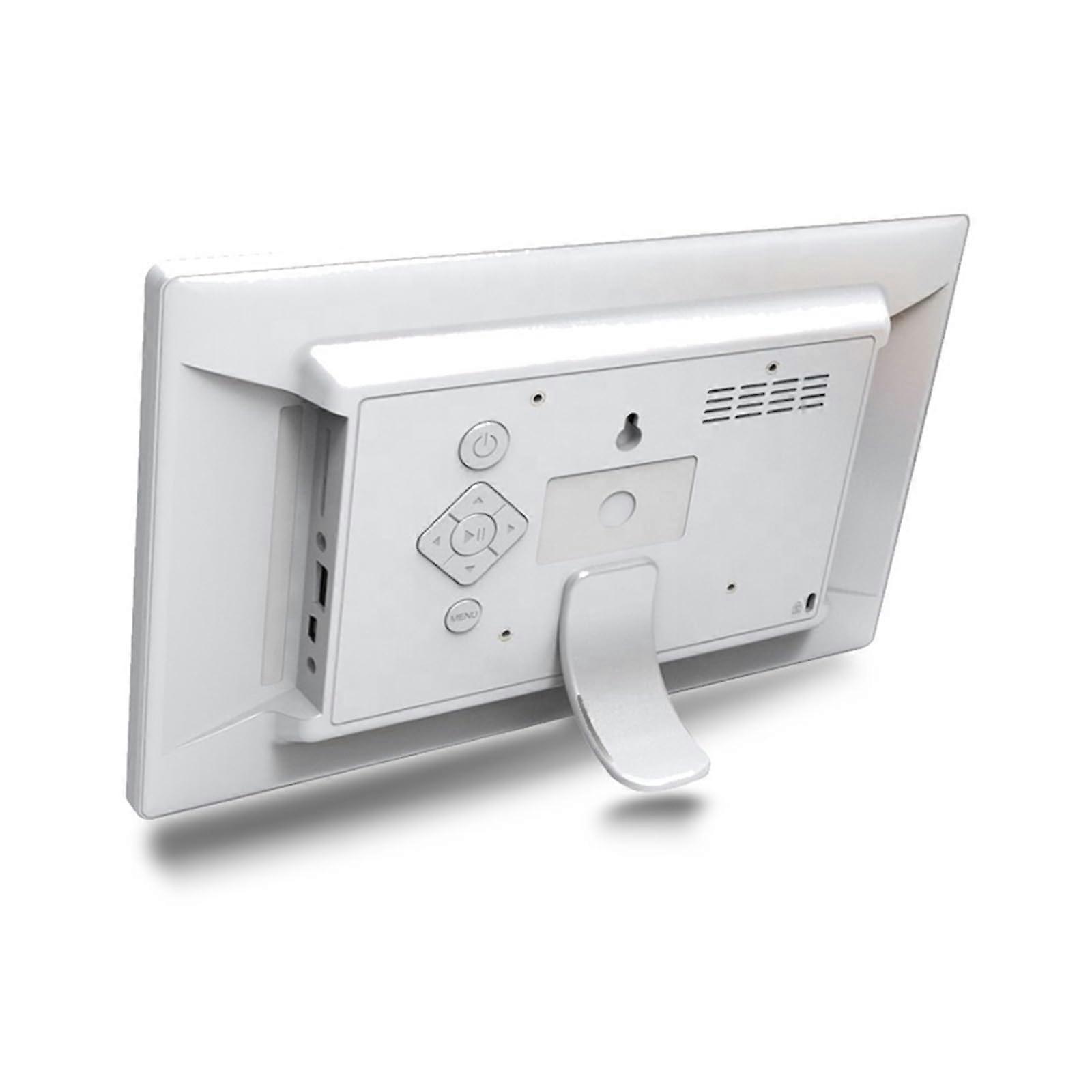 7 Inch Digital Photo Frame with USB SD Support, Auto Slideshow and Timer, White