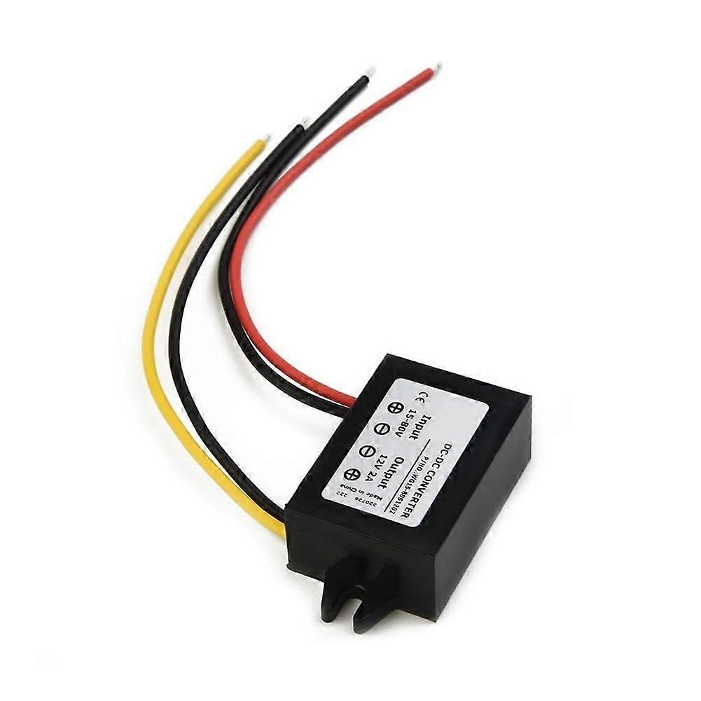 15V72V to 12V 2A 60W DCDC Step Down Converter Module, Wide Voltage Compatibility, Stable Output