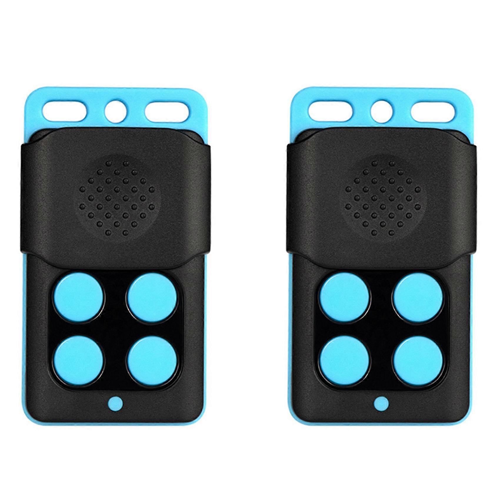 2X 433MHz Clone Remote Control RF Duplicator Copy Remote Control Fixed Code 433MHz Wireless Remote for Gate Garage Door