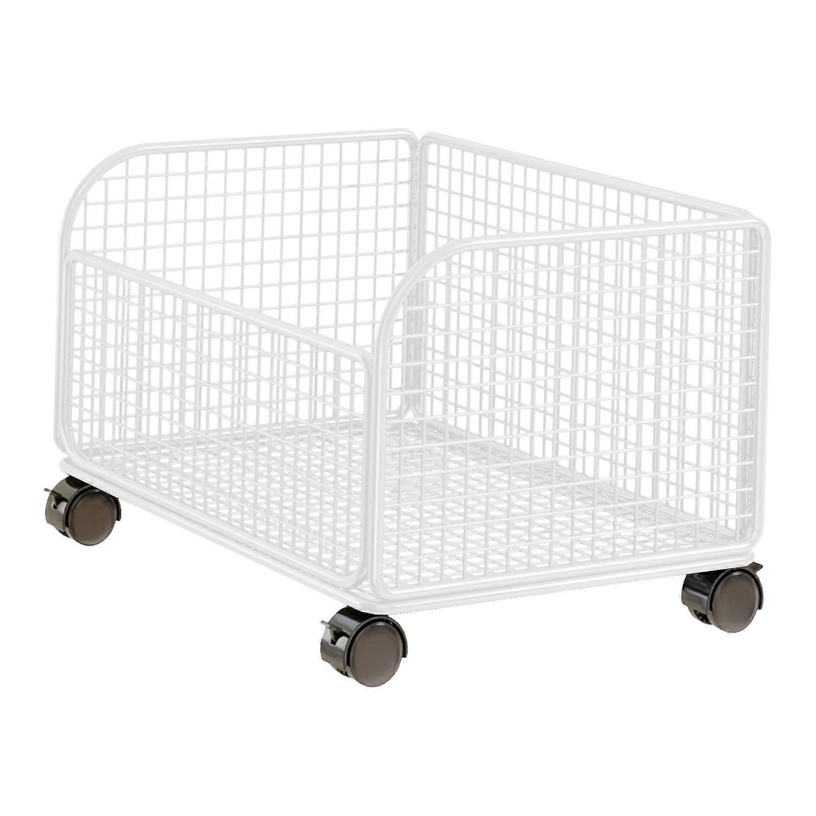 Rolling File Folder Cart,Mobile Utility Cart School with Lockable Wheels under