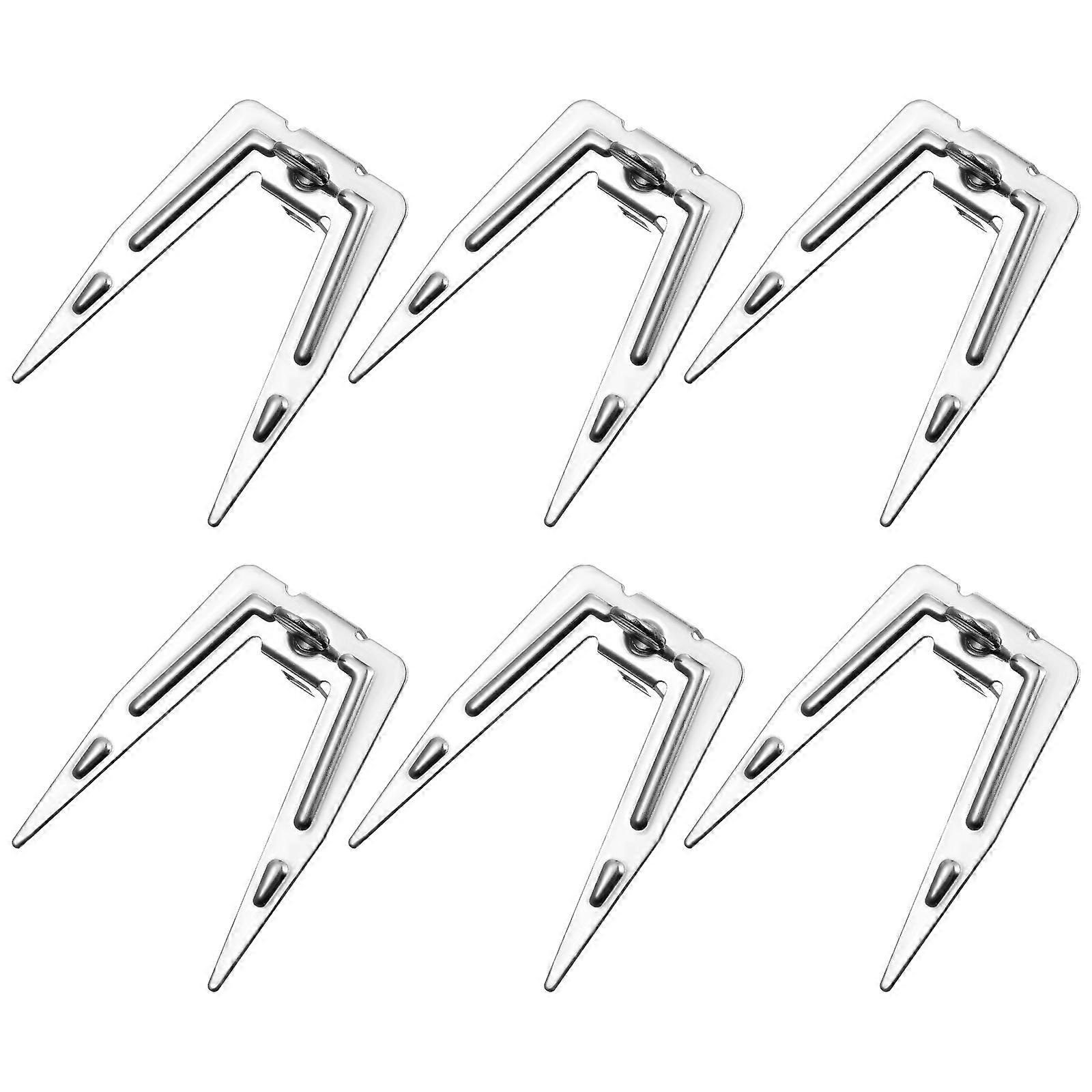 Chicken Grilling Supply Kitchen Rotating Chicken Forks for Roast 6Sets