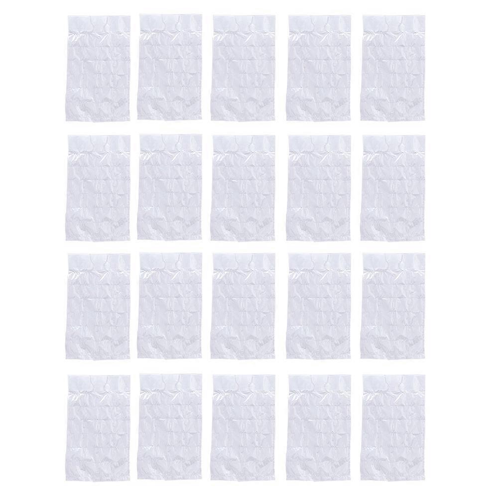 Ice Maker Bag Disposable for Ice Making 100Pcs White Pe Material