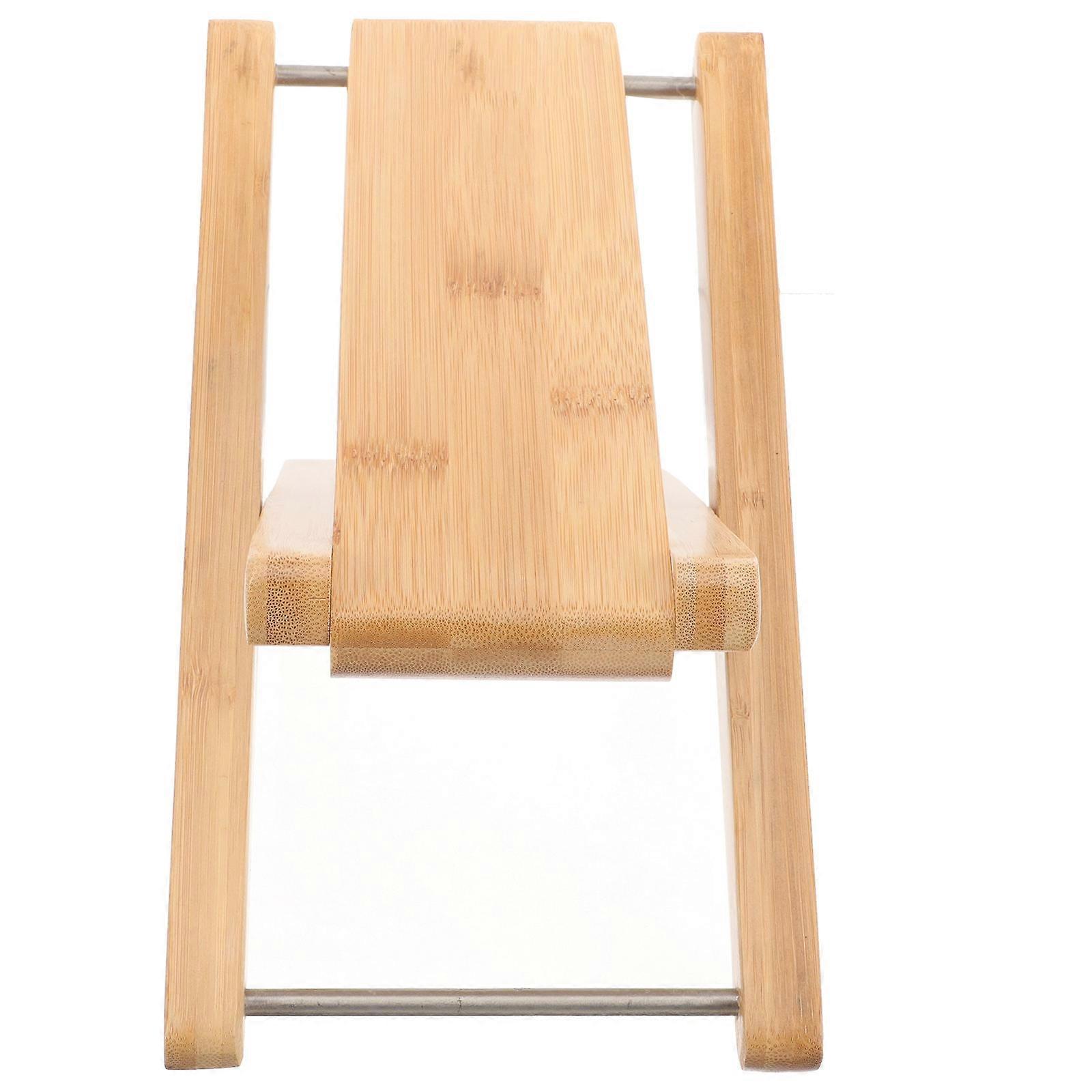 Classical Guitar Footstool Adjustable Height Solid Wood Guitar Pedal