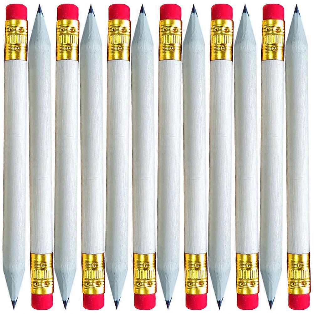 Wood Golf Pencils for Erasable Writing Use 300Pcs Pack