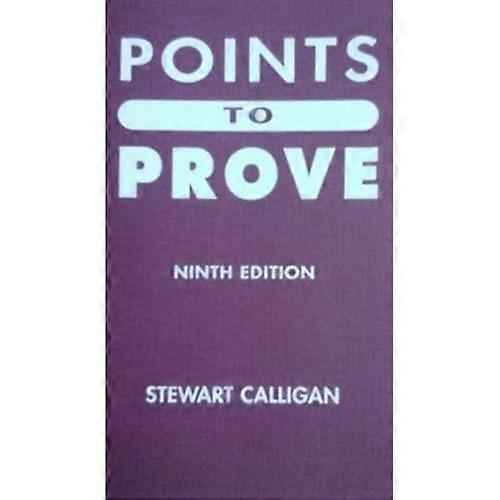 Points Points to Prove