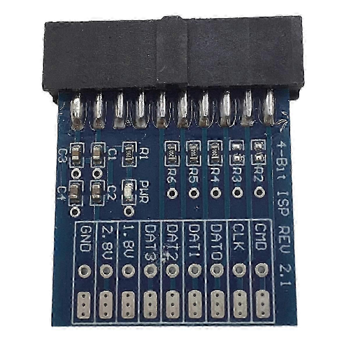 JTAG 4-Bit ISP Adapter Version 2.1 Compatible with Easy JTAG Plus Box