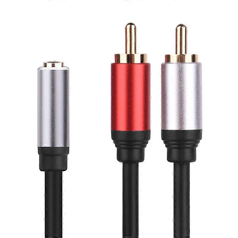 2x RCA to 3.5mm Audio Adapter Cable 0.25m