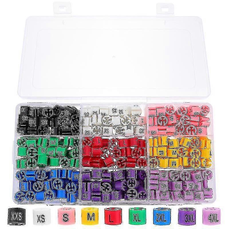 450pcs Hanger Size Markers