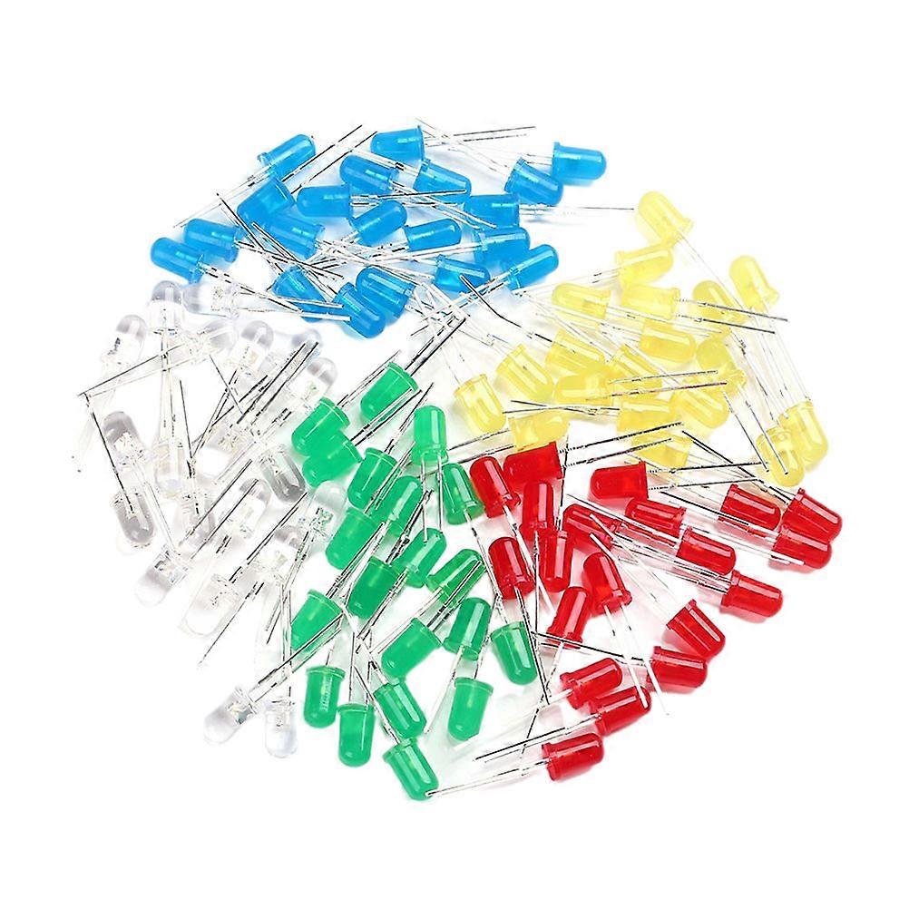 Assorted LED Diode Lights Kit Pack for Electronics Components Use 1500Pcs