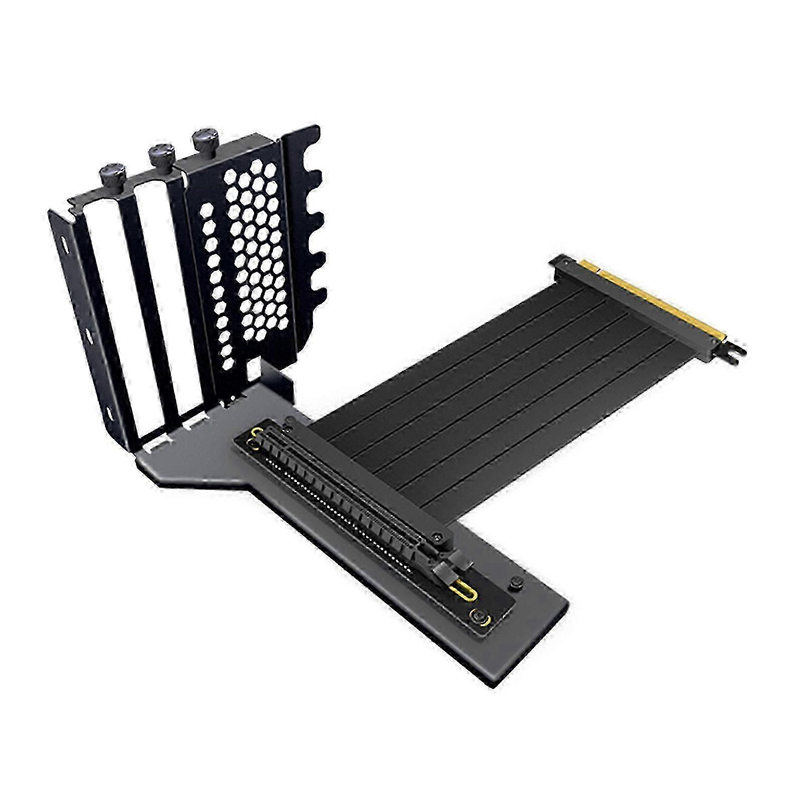 PCIE 3.0 GPU Vertical Support Bracket For Computer Chassis Vertical GPU Holder Fast Speed for Multiple Case Size 25-26