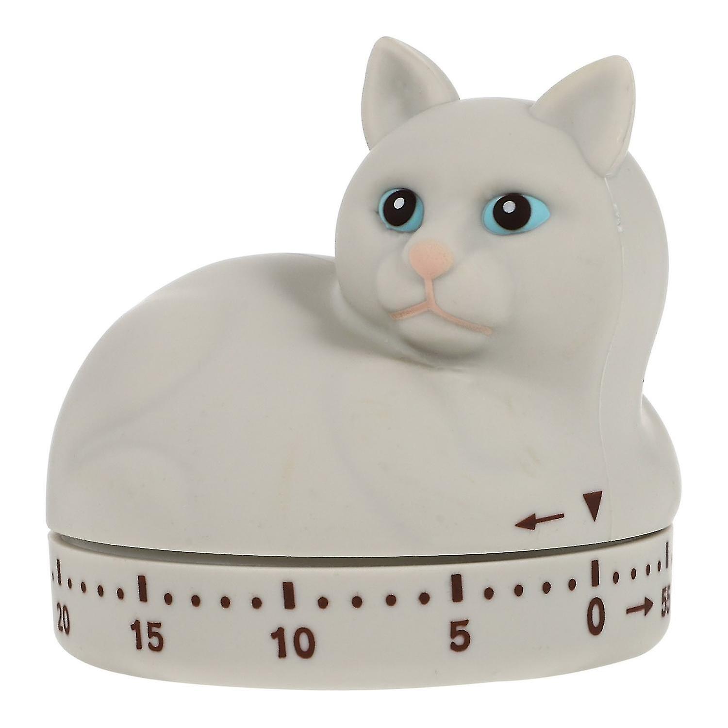 1pc Kitchen Mechanical Timer Cartoon Cat Shape Timer Kitchen Baking Timer|kitchen Timers