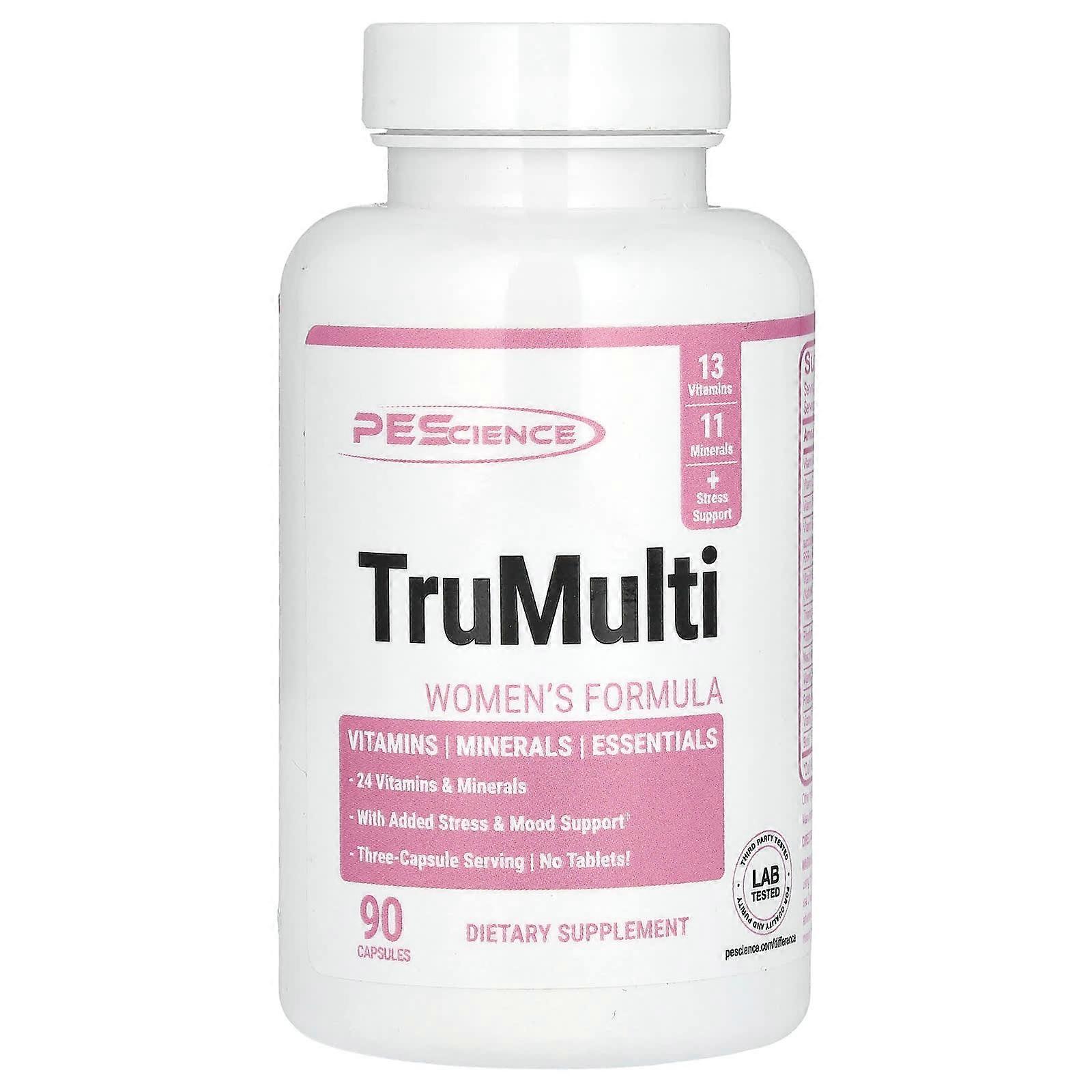 PEScience, TruMulti Women's Formula, 90 Capsules