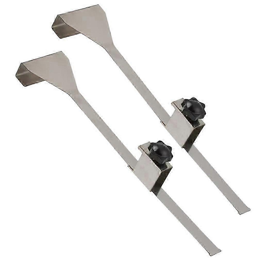 Adjustable Fixed Clamp compatible with Drawer Panels Installation Embedded Handle Front Mounting Clip